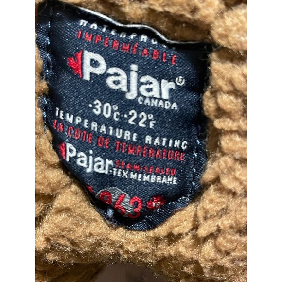 PAJAR Canada Trooper Boots Men Sz 10.5 Waterproof Winter snow boots Tan Brown - Picture 15 of 16